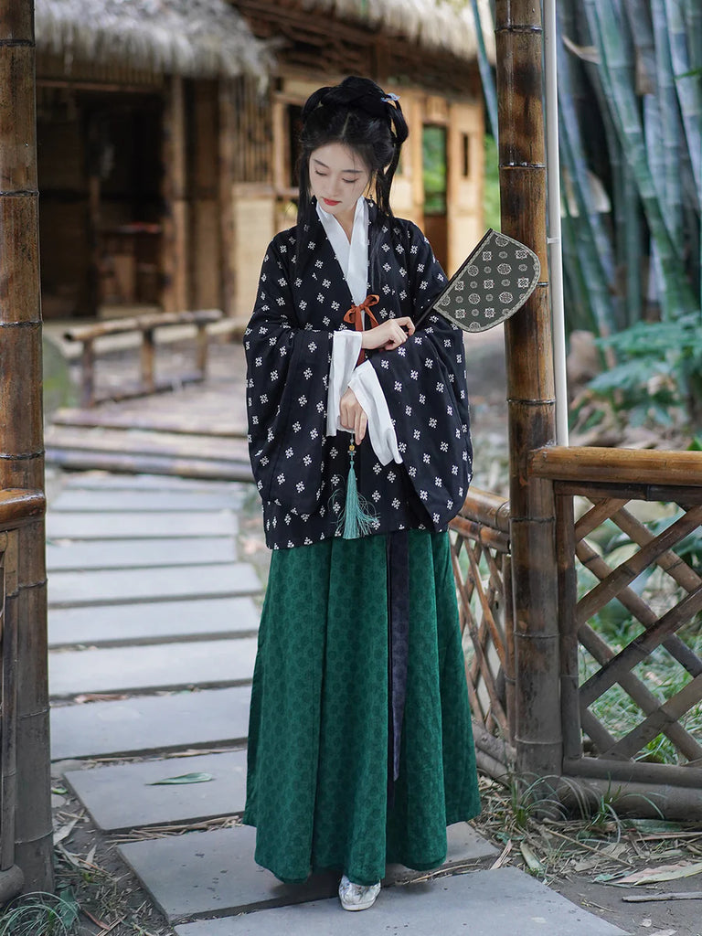 Baicao Shuang 百草霜 Morning Frost Wei Jin Dynasties Unisex Pure Cotton Zheyi & Poqun Ruqun