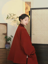 Load image into Gallery viewer, A&#39;Huang 阿凰 Jiaoling Early Ming Modernized Winter Jacket