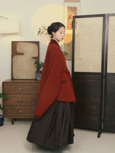 Load image into Gallery viewer, A&#39;Huang 阿凰 Jiaoling Early Ming Modernized Winter Jacket