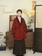 Load image into Gallery viewer, A&#39;Huang 阿凰 Jiaoling Early Ming Modernized Winter Jacket