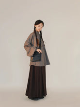 Load image into Gallery viewer, Gan Cao 甘草 Licorice Modernized Ming Dynasty Liling Top &amp; Easy-Wear Mamian Set